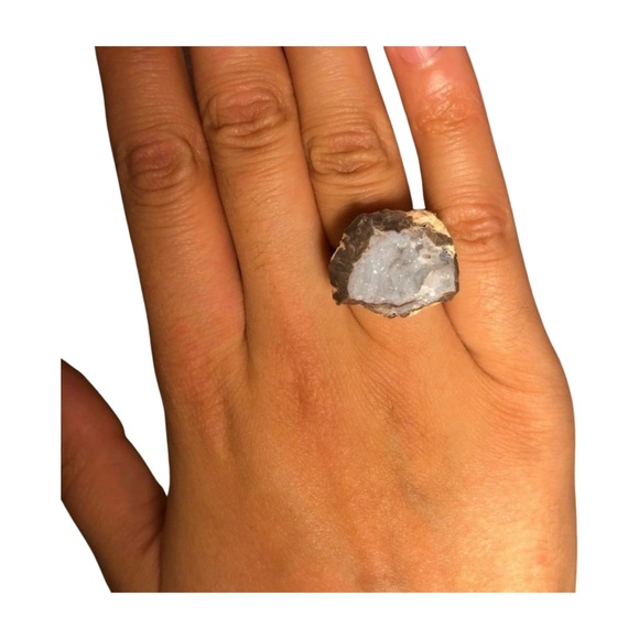 Natural Rock Statement Ring - Picture 4 of 4